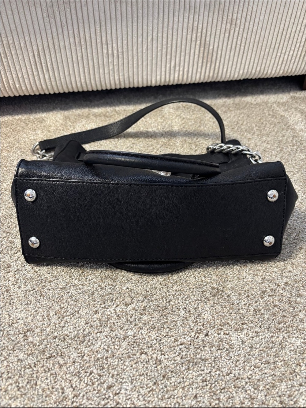 Michael Kors black pebbled leather purse - Picture 8 of 9